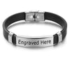 Premium Quality Stainless Steel Gold Plated Fashion Bracelet Bangle for Men