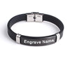Premium Quality Stainless Steel Gold Plated Fashion Bracelet Bangle for Men