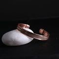 MJBR00041COP Pure Copper Designer Healthy Bracelet for Men & Women