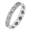 Italian Black Plated Bracelet - 316L Stainless Steel - Men's Fashion Jewelry