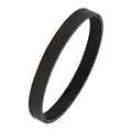 Men's Stylish Black Stainless Steel Bangle Kada Bracelet by a Designer