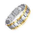 Stainless Steel Health Care Magnet Therapy Bio Energy Bracelet - Natural Healing Accessory