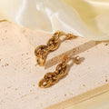 Premium Quality Gold Plated Stainless Steel Earrings for Women