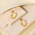 Premium Quality Gold Plated Stainless Steel Earrings for Women