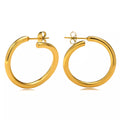 Premium Quality Gold Plated Stainless Steel Earrings for Women