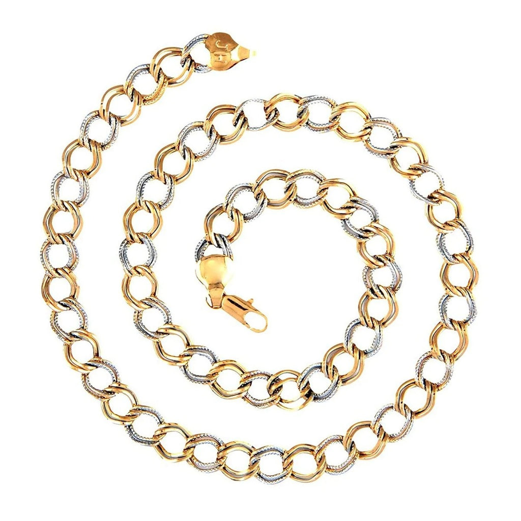 Honey Singh Links - Gold Silver Plated Brass Short Chain - Men's Stylish Accessory
