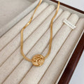 Premium Quality Anti Tarnish Gold Plated Stainless Steel Designer Necklace for Women