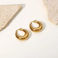 Premium Quality Gold Plated Stainless Steel Earrings for Women