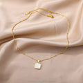 Premium Quality Anti Tarnish Gold Plated Stainless Steel Designer Necklace for Women