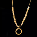 Premium Quality Anti Tarnish Gold Plated Stainless Steel Designer Necklace for Women