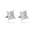 Fancy Bright Zircon Hip Hop Style Stud Party Earrings for Women