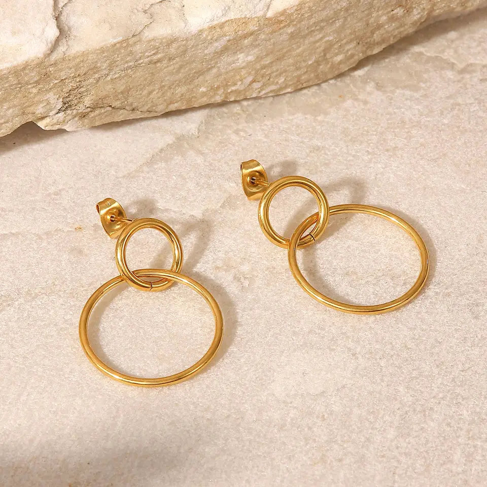 Quality Gold 14k Polished Diamond-cut Hoop Earrings TF1300 - Mr. Goldman &  Sons