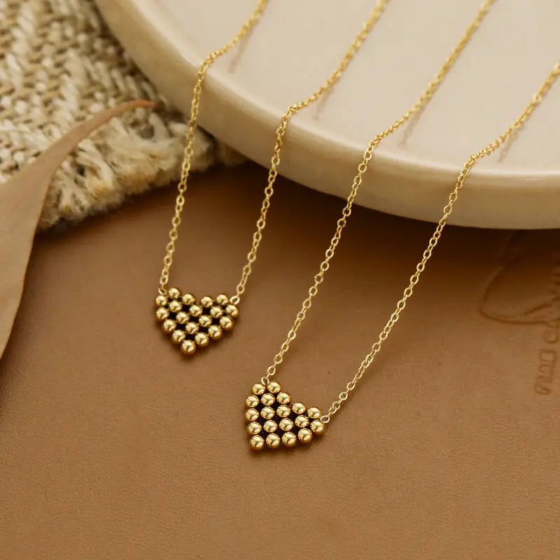 Premium Quality Anti Tarnish Gold Plated Stainless Steel Designer Necklace for Women