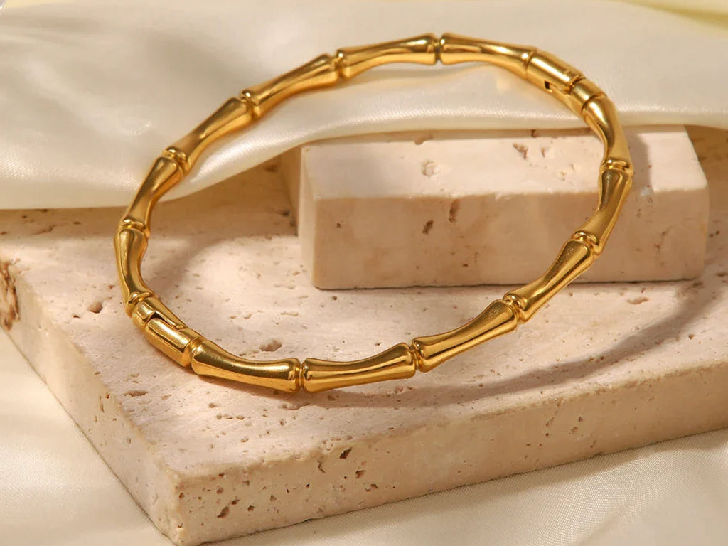 Gold Plated South Korean Anti-Tarnish Bracelet for Women