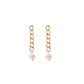 Fancy Gold plated long tassel pendant earrings for Women
