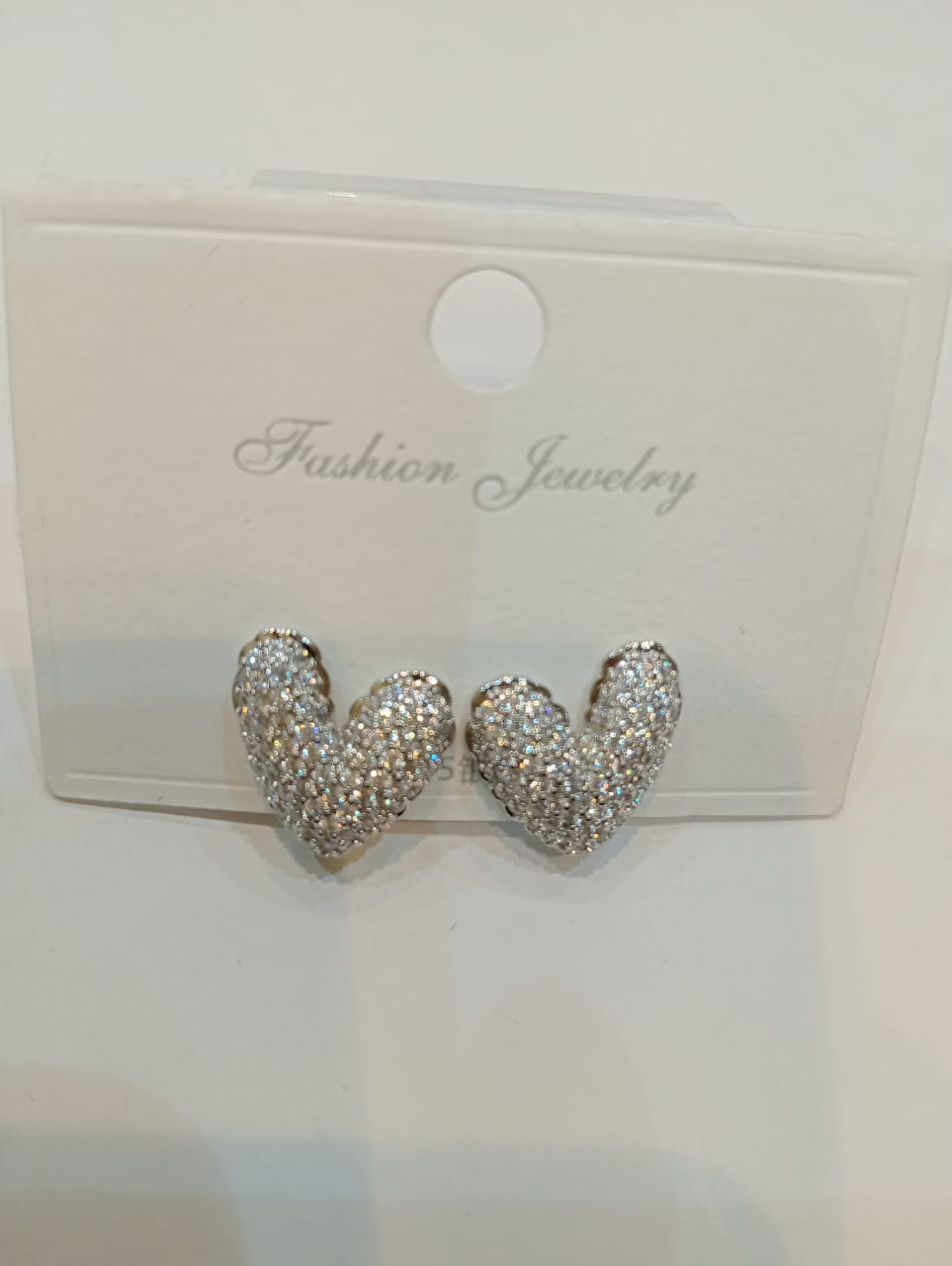 New Fashion crystal heart earrings for Women