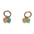 Charming Heart Shaped Pendant Earrings for Women
