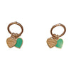 Charming Heart Shaped Pendant Earrings for Women