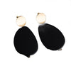 Stylish White Chalcedony Party Wear Earrings for Women