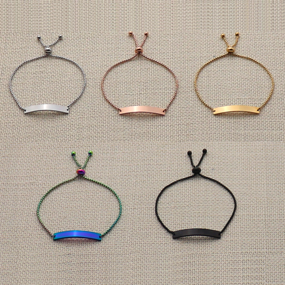 Minimalist Stainless Steel 5 colors Bracelets for Women