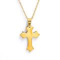 Cross pendant chain for male and female - Gold Color