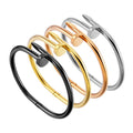 High Quality 18K Gold Plated Stainless Steel Nailed Bracelet