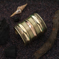 Copper Bracelet for Men and Women 99.9% Pure Copper Fashion Bangle 6.8