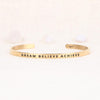 4mm width stylish Inspirational series Bracelets for women