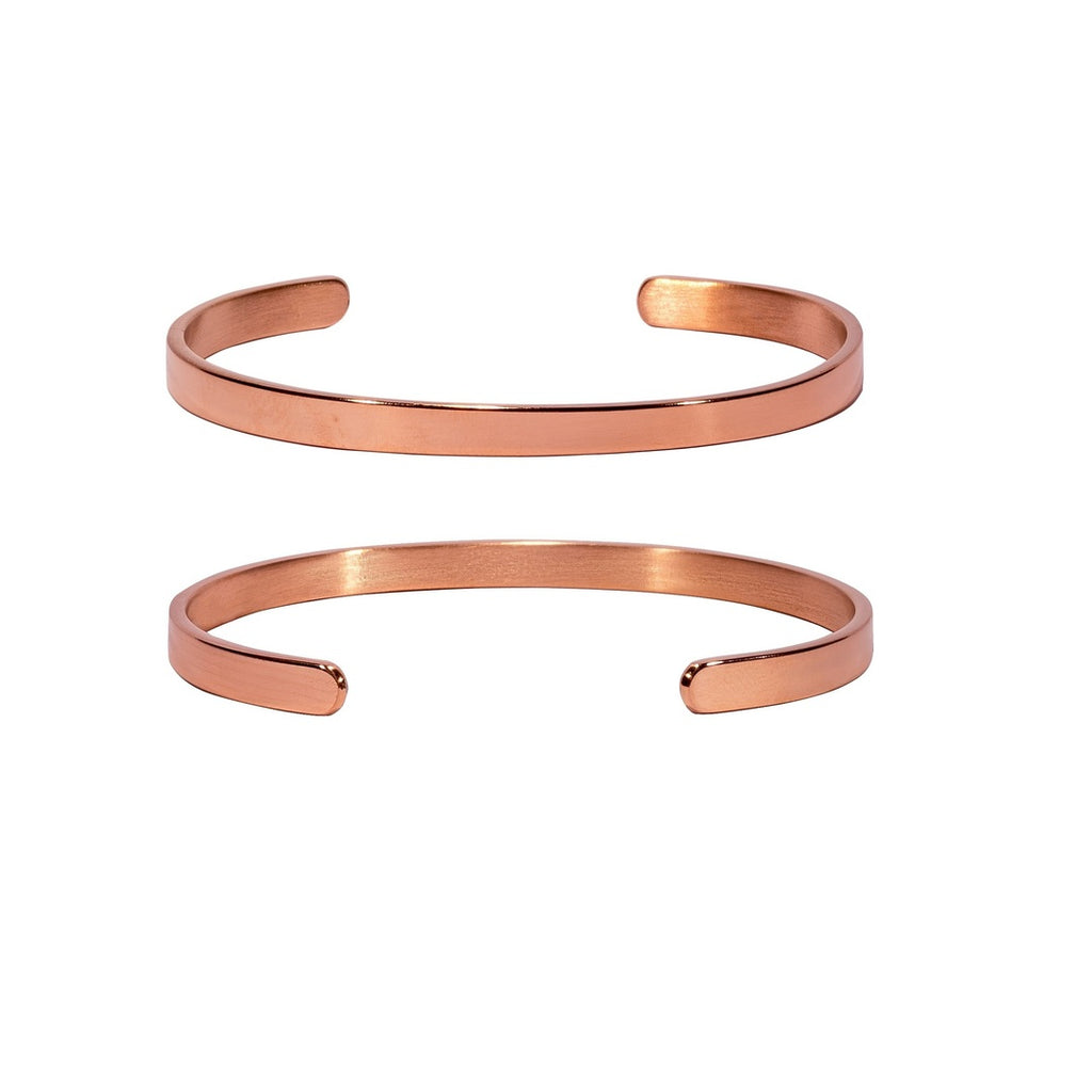 4mm width Rose Gold Color Bracelets with Your Customized text and Adjustable Size