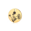 Premium Quality Gold Plated Birth Month Flower Necklace Daily wear for Women
