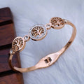 Premium Quality Stainless Steel Gold Plated Fashion Bracelet Bangle for Women