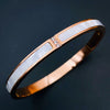 Premium Quality Stainless Steel Gold Plated Fashion Bracelet Bangle for Men & Women
