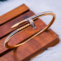 Premium Quality Stainless Steel Gold Plated Fashion Bracelet Bangle for Women