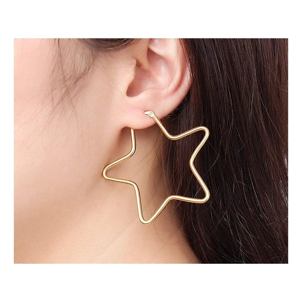 Premium Quality Gold Plated Stainless Steel Earrings for Women
