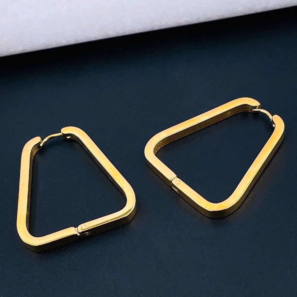 Premium Quality Gold Plated Stainless Steel Earrings for Women