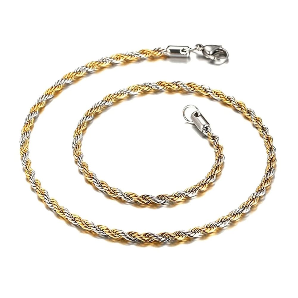 Premium Quality Gold Plated Stainless Steel Designer Necklace for Men & Women