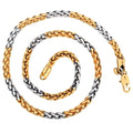 Premium Quality Gold Plated Stainless Steel Designer Necklace for Men & Women