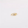 High Quality Water Proof 18k Gold Plated Stainless Steel Ring