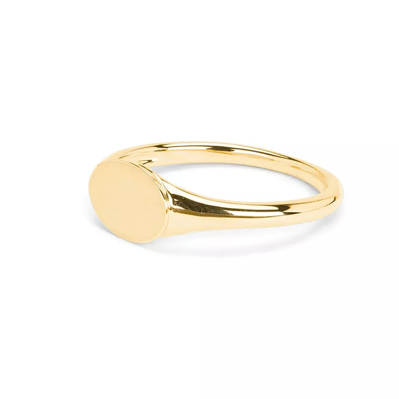 High Quality Water Proof 18k Gold Plated Stainless Steel Ring