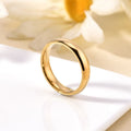 High Quality Water Proof 18k Gold Plated Stainless Steel Minimalist Thin Rings for Men & Women