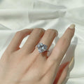 Premium Quality Heart Shape CZ Diamond Stainless Steel Ring for Women