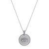 Premium Quality Evil Eye Design Pendant Stainless Steel Necklace  for Women and Men