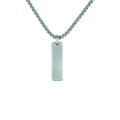 l Shape pendant Chain for Men -  Silver Color