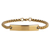 Premium Quality Gold Plated Gold Color Bracelet for Men & Women