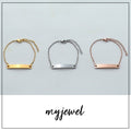 Anchor Chain Stainless Steel 3 colors Bracelets for Women