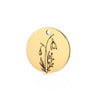 Premium Quality Gold Plated Birth Month Flower Necklace Daily wear for Women
