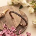 Copper Bracelet for Men and Women 99.9% Pure Copper Fashion Bangle 6.8