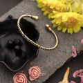 Copper Bracelet for Men and Women 99.9% Pure Copper Fashion Bangle 6.8