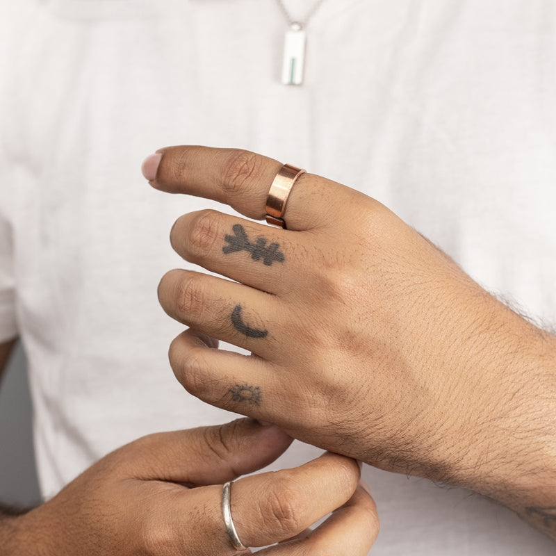 Elegant design Vintage Fingers Pain Relief Copper Magnetic Ring For Women & Men
