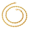 Premium Quality Gold Plated Stainless Steel Designer Necklace for Men & Women